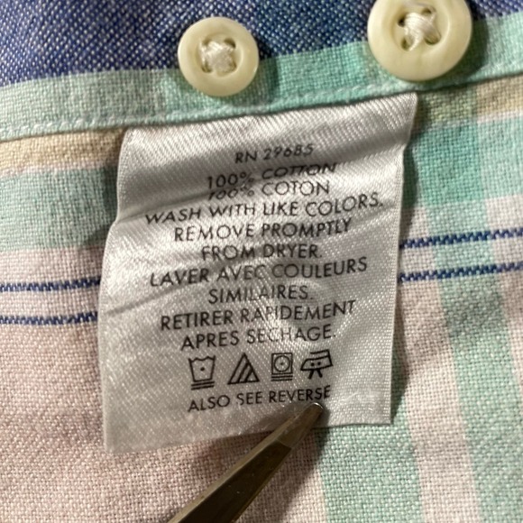 Pendleton Men's XL Short Sleeve Plaid Button-Up Shirt - Picture 3 of 7